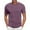 08#Dark Purple, variant on Mens Short Sleeve Crew Neck Soft Fitted Elastic Tees Fresh Classic Tshirts for Casual Daily Wear Versatile Purple 3XL