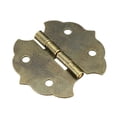 thumbnail image 6 of Uxcell 1.12" Bronze Hinges Retro Hinge Replacement with Screws 10Pcs, 6 of 6