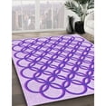 thumbnail image 3 of Ahgly Company Machine Washable Indoor Round Transitional Blossom Pink Area Rugs, 7' Round, 3 of 7