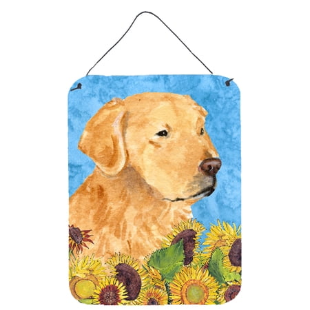 Golden Retriever Aluminium Metal Wall or Door Hanging Prints