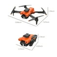thumbnail image 3 of Kezqiaxn Drone with Camera, Monocular Camera Drone, Mini FPV Drone with Camera WiFi Rc, Super Long Endurances Quadcopter Headless Mode Altitude Hold Toys Gifts for Kids Adults Orange, 3 of 9