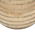 thumbnail image 3 of Benjara BM238226 64 oz Candle with Striped Glass Container, Gold, 3 of 4