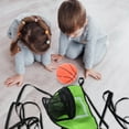 thumbnail image 4 of HONMEET 1 Set Yard Basketball Game With Trampoline Basketball Hoop In Light Green Material, 4 of 7