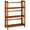 Multi-color, variant on Casual Home 3-Shelf Folding Stackable Bookcase 27.5" Wide - Chestnut