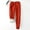 Red, variant on Fleece Lined Joggers for Women Drawstring Elastic Waist Sweatpants Pocket Winter Warm Soft Fleece Pull on Long Pants (Women's)