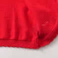 thumbnail image 6 of Posijego Little Girls Knit Bolero Cardigans Long Sleeve Open Front Cardigan with Bow Toddler Girls Button Closure Cover ups, 6 of 9