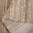 thumbnail image 5 of SAFAVIEH Natura Alecia Striped Runner Rug, Natural/Brown, 2'3" x 8', 5 of 7
