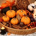 thumbnail image 5 of SMKE Artificial Pumpkins Set 12 Pcs Assorted Small Pumpkins Realistic Fall Decorative Pumpkins For Halloween Thanksgiving Home Kitchen Table Garden Outdoor&nbsp;Fall Outdoor Decor Autumn Table Decor, 5 of 8