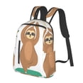 thumbnail image 2 of Daiia Cute Sloth In Yoga Pose Tree School Backpack for Men and Women Lightweight Backpack Durable Backpack Water-Resistant,Travel,Work Bag, 2 of 9