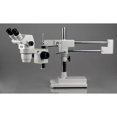 thumbnail image 3 of AmScope 6.7X-225X Binocular Stereo Zoom Microscope On 3D Double-arm Boom Stand New, 3 of 4
