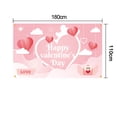 thumbnail image 5 of Happy Valentines Day 71x43 Inch | Valentines Day Backdrop for Valentines Day Decor | Valentines Backdrop for Valentines Banner Decorations, 5 of 5