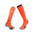 thumbnail image 2 of Annhoo Kids Ribbed Striped Socks Basic Hiking Cycling Knee High Color Block Socks Breathable Gym Sock, 2 of 5