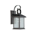 thumbnail image 2 of RADIANCE Goods Transitional 1 Light Rubbed Bronze Outdoor Wall Sconce 13" Height, 2 of 3