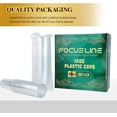thumbnail image 3 of FOCUSLINE Disposable Plastic Cups, Clear,12oz,100 Pack, 3 of 9