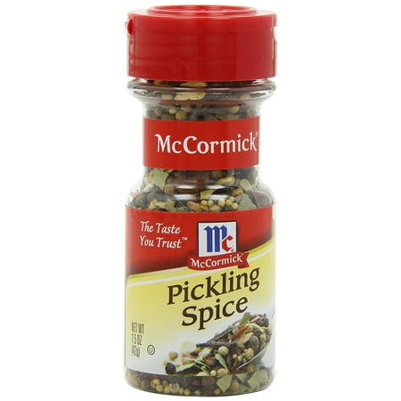 pickling spice 1 packed Mixed, Spice, Pickling McCormick of 2 (Pack 1.5 OZ pickling spice 1 packed Mixed, Spice, Pickling McCormick of 2 (Pack 1.5 OZ