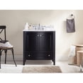 thumbnail image 2 of Estella 32 - Espresso Cabinet + White Carrera Counter, 2 of 6