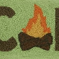 thumbnail image 4 of The Pillow Shoppe Camp Marshmallow Hook Multicolor Decorative Pillow, 9"X18", 4 of 5