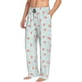 thumbnail image 2 of Xecao Strawberry Men's Straight Lounge Pajama Pants: The Ultimate in Comfortable Sleepwear, 2 of 9