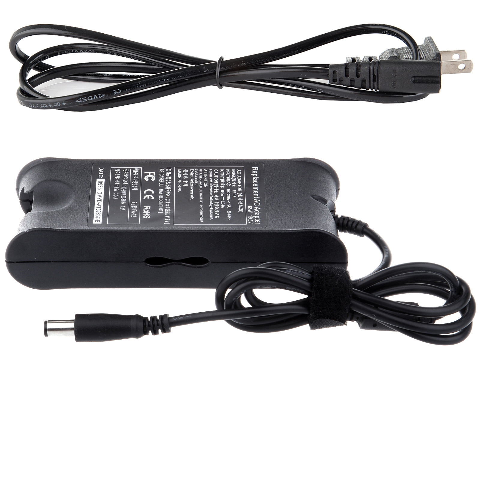 AC Adapter Cord Battery Charger 65W For Dell Inspiron 11z-1121 14 3421 14z N411Z