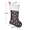 thumbnail image 5 of Christmas Stockings,Dark Gray Christmas Gnome Pattern Stockings Christmas,14.8'' Xmas Stockings,Christmas Party Favors,Christmas Party Decorations,Christmas Stockings Personalized, 5 of 5