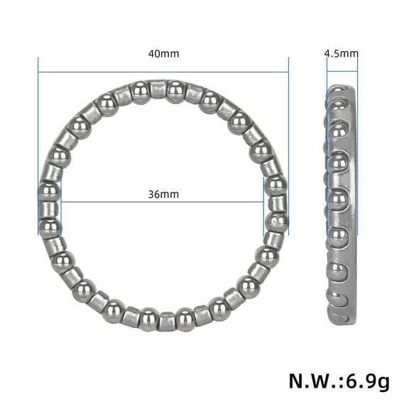 Front Fork Bowl Set Steering Bearing Bowl Set for Xiaomi 4Pro Electric scooter