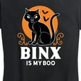 thumbnail image 3 of Hocus Pocus - Binx Is My Boo - Women's Short Sleeve Graphic T-Shirt, 3 of 5