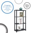 thumbnail image 3 of Librero 4 Entrepaños Cosco Home gris Cosco 7003INT, 3 of 5