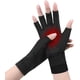 thumbnail image 1 of Guantes de compresión para artritis de cobre, 1 par calienta las articulaciones de los dedos, guantes de compresión curativos para artritis, guantes de compresión para el trabajo diario, negro (M), 1 of 5