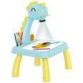 thumbnail image 2 of Jinveno Dinosaur Kids Painting Board Desk Musical LED Projector Art Drawing Table Toys, 2 of 9