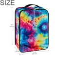 thumbnail image 6 of Tie Dye Organize Your Shoes with our Polyester Shoe Boxes - Convenient and Space-saving Storage Solution - 23x31cm/9x12in Size, 6 of 7