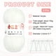 thumbnail image 2 of Uxcell 2Pcs Hilo de Ganchillo Blanco 4 Ply Hilo Acrílico 100g 197 Yardas, 2 of 6