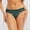 Green, variant on Ladies Coverage Panties Lace Bowknot Breathable Soft Comfort Briefs Postpartum Disposable Underwear