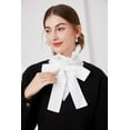 thumbnail image 3 of YEKEYI Women Fake Collar Shirt Versatile Accessories Victorian Collar Half Shirt Collar False Sleeve Cuffs, 3 of 9