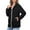 Black, variant on Vinsonshop Windbreaker Jacket Women Zip Up Jackets for Women Womens Windbreaker Jacket with Hood Zipper Jacket Women Outerwear for Women Lightweight Jacket Women Hiking Jacket Women Beige L