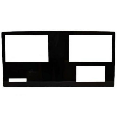 Pursuit Boat Blank Dash Panel 5513457 | S 328 Black 34 x 17 Inch