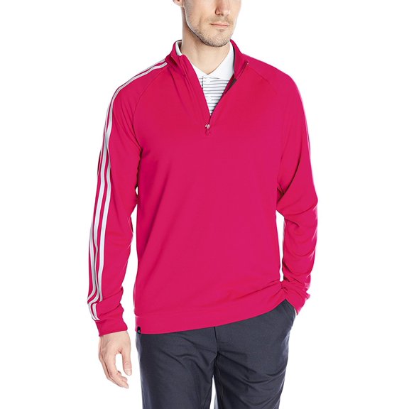 Adidas Golf Men's 3-Stripes 1/4 Zip Layering Top, 3 Color Options