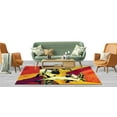thumbnail image 2 of Home Decor Rug, Non Slip Rug, Cat Rug, Gift For The Home Rug, Accent Rugs, Modern Rugs, Klimt Cats Rug, Famous Rugs, Easy to Clean Rugs, 3.3'x6.5' - 100x200 cm, 2 of 8