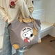 thumbnail image 5 of Snoopy-Bolso de viaje de gran capacidad para mujer, bolsa de equipaje impermeable, a la moda, para gimnasio, para regalo de cumpleaños, 5 of 5