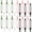Multicolored-24pcs, variant on YOSUOPOC Silicone Cable Ties, 24-Pack Reusable Cable Organizers, Multi-Color Cord Straps for Wires, Chargers, Home and Office Desk Management