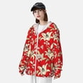 thumbnail image 4 of Picia Lilies Flowers Women's Men's UPF 50+ Sun Protection Hoodie Shirt Long Sleeve SPF Fishing Outdoor UV Hiking Lightweight Shirts-Medium, 4 of 9