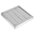 thumbnail image 3 of Advancent Espacio con rejillas de ventilación de acero inoxidable, cubiertas de ventilación de pared elegantes y duraderas, resistentes a la Decoración del hogar, 3 of 6