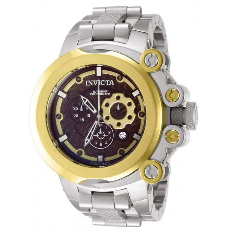 Invicta 11654 Men's Coalition Forces Brown Dial Stainless Steel