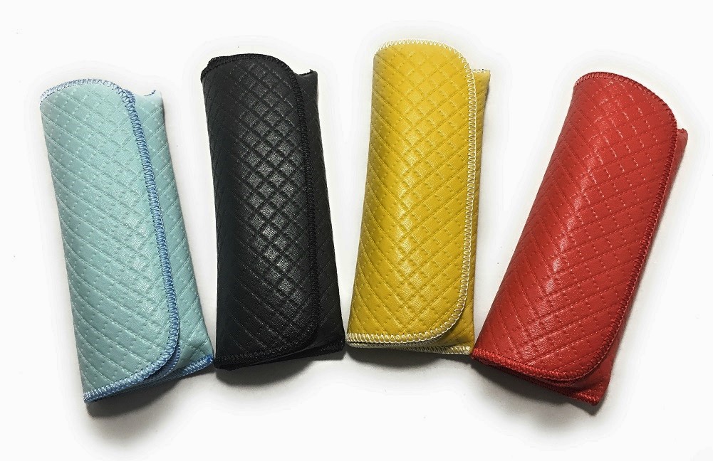 Mazzeo 4 Pack Hard Eyeglass Case for Small Reading Glasses Spectacles