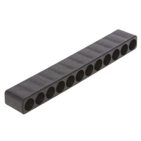 

Screwdriver Hole 10/12 Holes Hex Shank Bit Holder Plastic Head Storage Case Tool