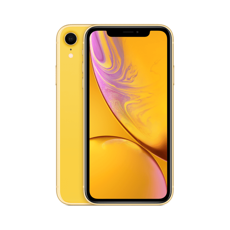 Apple, Restored iPhone XR, 64 GB, Carrier Unlocked, Yellow
