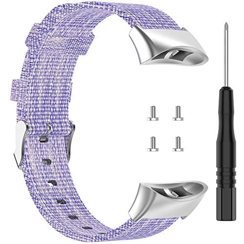Compatible con Garmin Forerunner 45, Forerunner 45s Bandas de reloj Mujeres Hombres, Nylon Banda de Repuesto Accesorios Correas Pulseras Pulsera Ajuste para Garmin Swim 2, Forerunner 45, Forerunner 45