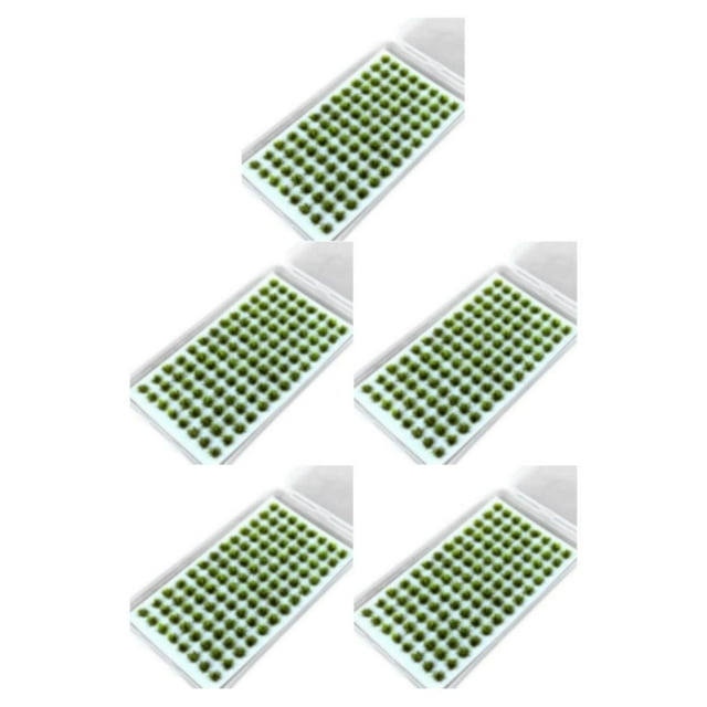 Guardoinrt Artificial Grass Cluster Low Maintenance And Eco-friendly Long-lasting Durability Resin Miniatures Static Grass Tuft No.3 5Set