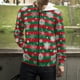 thumbnail image 2 of Sudadera con capucha y cremallera con copos de nieve navideños para hombre y mujer, sudaderas con capucha con estampado 3D, abrigos para niño y niño, ropa de calle con capucha y cremallera, 2 of 5