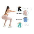 thumbnail image 6 of urbciety Women's High Waisted Tummy Control Yoga Leggings,Scrunch Workout Running Tights, 6 of 8