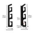 thumbnail image 5 of Fishing Rod Organizers Set Wall Mounted Fishing Rack Fishing Rod Holders for Garage Fishing Storage, 5 of 10